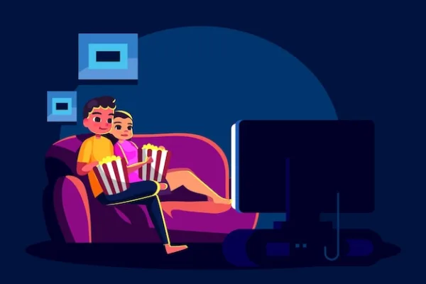 People watching movie home 23 2148563913